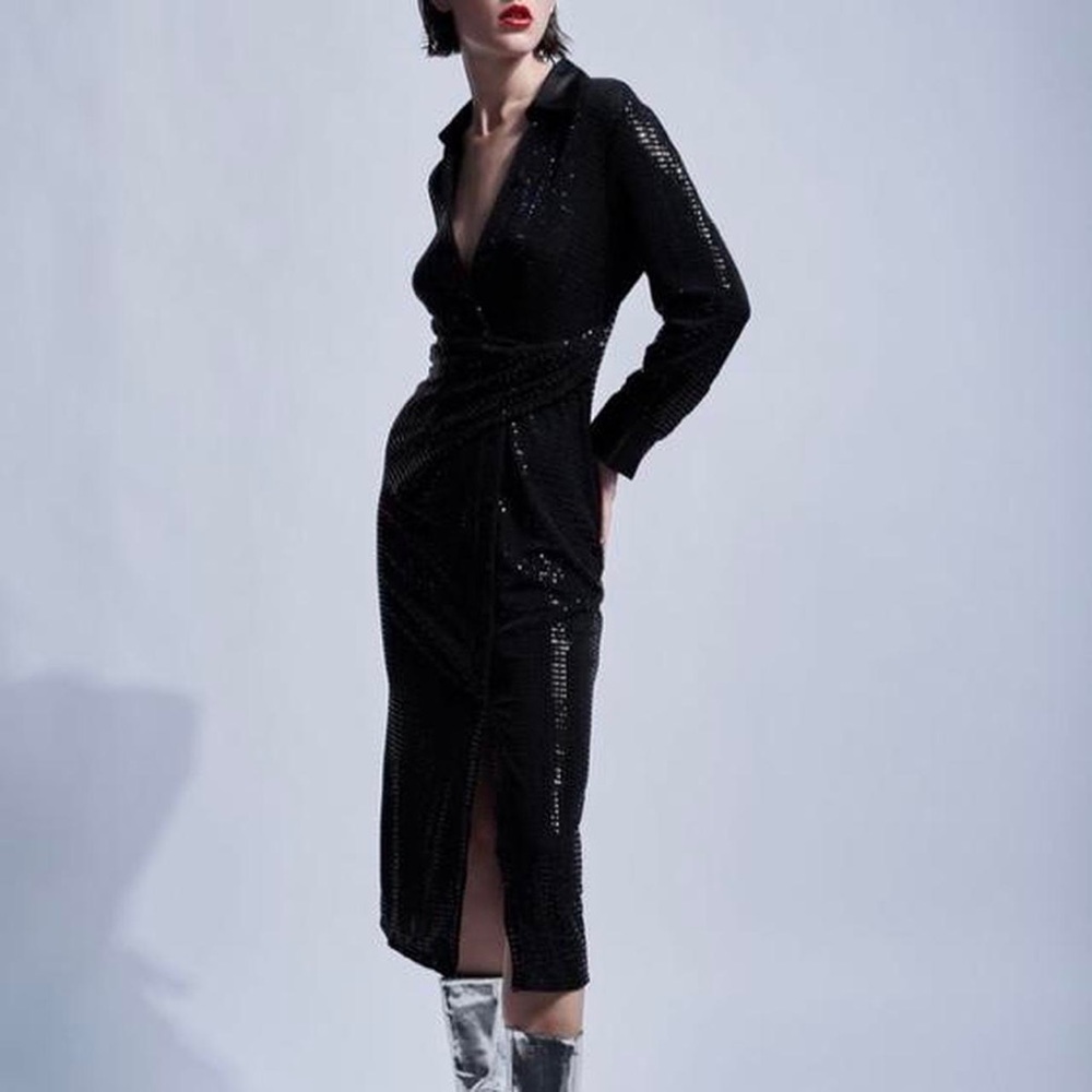 Zara Sequin dress